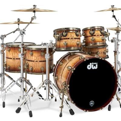 50th Anniversary Limited Edition 6-Piece Drum Shell Pack, Persimmon/Spruce, 2023, Kit #41 of 100 Made image 1