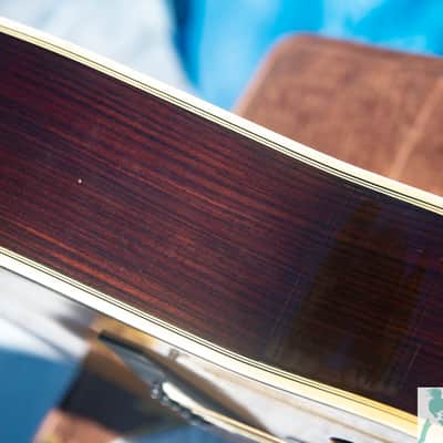 1977 Yamaha L-8 Dreadnought Acoustic - Natural - Luxury Series - Premium Quality Japan Mojo - Pro Set Up w Perfect frets/Action/Intonation! image 14