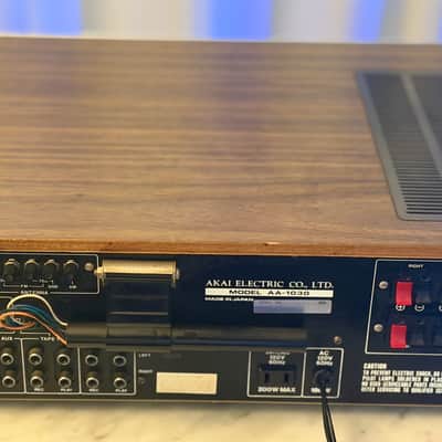 ✨ Akai AA-1030 Vintage Stereo Receiver – Professionally Serviced – New Lamps – 30 WPC – Made in Japan image 18