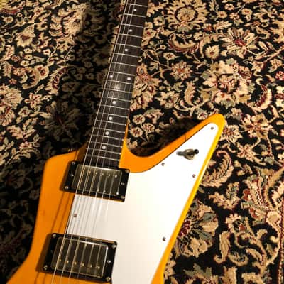Tokai MIC Love Rock Explorer Korina Top, Gold Hardware image 9