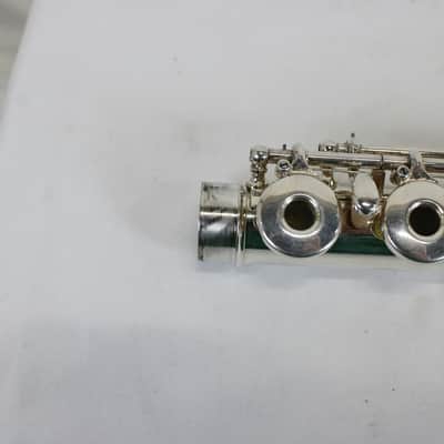 Armstrong Limited Edition USA Thin Wall P4 Open-Hole Flute w/ B Foot, Offset G - Sterling Silver image 9