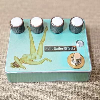 Hello Sailor Effects Pin Up Delay - Mermaid green nitrocellulose lacquer image 3