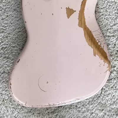 Fender Flea RHCP Signature 4-String Electric Jazz Bass , Shell Pink with DLX Bag image 2