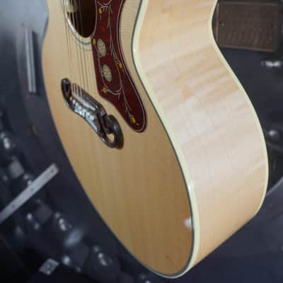 2019 Gibson SJ-200 Standard Acoustic/Electric Antique Natural w/ Original Hard Case image 11