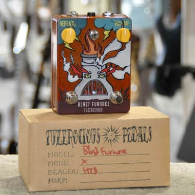 FUZZROCIOUS Blast Furnace / Disto Fuzz with Integrated Momentary Delay / Made In USA image 5