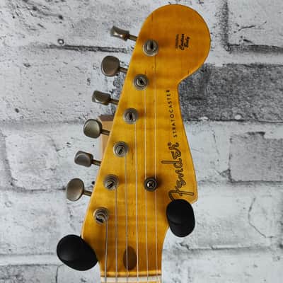 Fender Custom Shop Limited Edition '54 Stratocaster Hard Tail Journeyman, Aged Black image 5