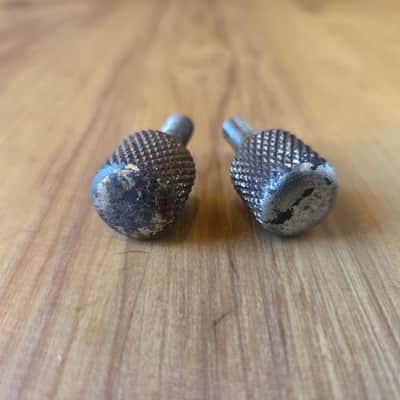 Set of Vintage 1960's Fender Piggyback Amplifier Thumb Screws to Attach Head to Cabinet! image 2