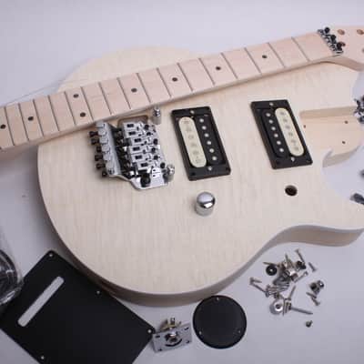 BYOGuitar EVH Style Electric Guitar Kit Unfinished image 1
