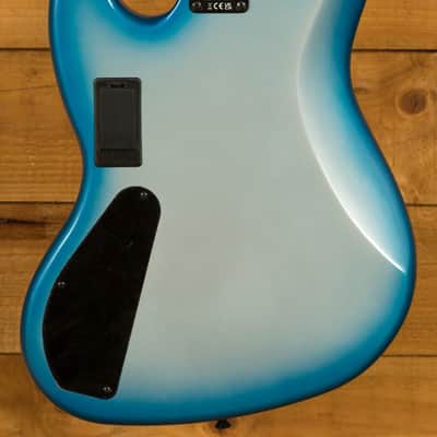 Squier Contemporary Active Jazz Bass HH - Roasted Maple - Sky Burst Metallic image 2