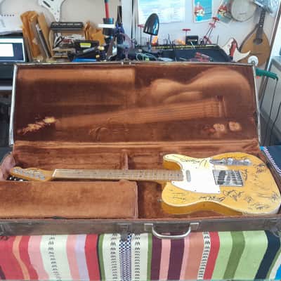 Fender Telecaster with Maple Cap Fretboard 1968 - Blonde(Signed By The VENTURES) image 1