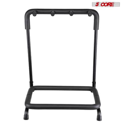 5 Core Guitar Rack Stand 3 Guitars Holder Universal Multi Storage for Acoustic Electric and Bass - GRack 3N1-GRack 3N1 OVAL image 1