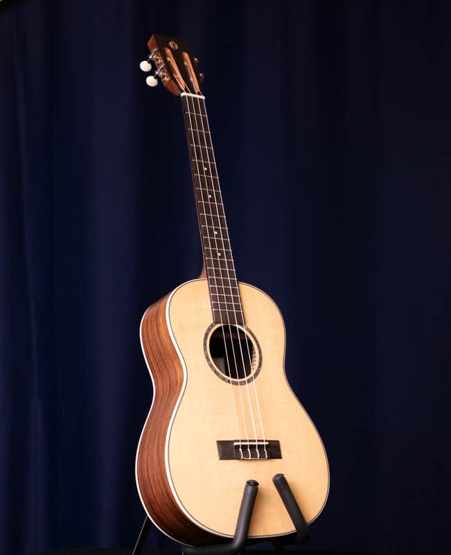 Octave  Ukulele - Ohana  BK 70R  - Solid Spruce / Laminate Rosewood "Trudy Blue" w/ case image 1