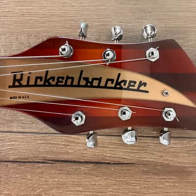 1987 Rickenbacker 335 Rose Morris 1997 Reissue - Fireglo image 6