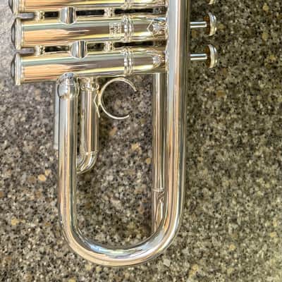 Bach Artisan Stradivarius AB190S Silver Trumpet w/ 3C Megatone & Original Case – Elkhart USA image 2