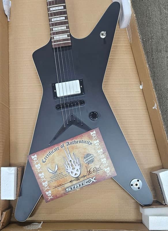 Dean Static-X Xer0 Signature ML ** Limited Run 2025 ** - Black Matte image 1