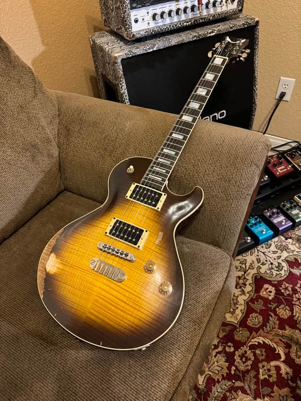 Dean USA Leslie West #3 of 15 - Tattered N Torn Relic 2021 - Trans Brazilia image 1