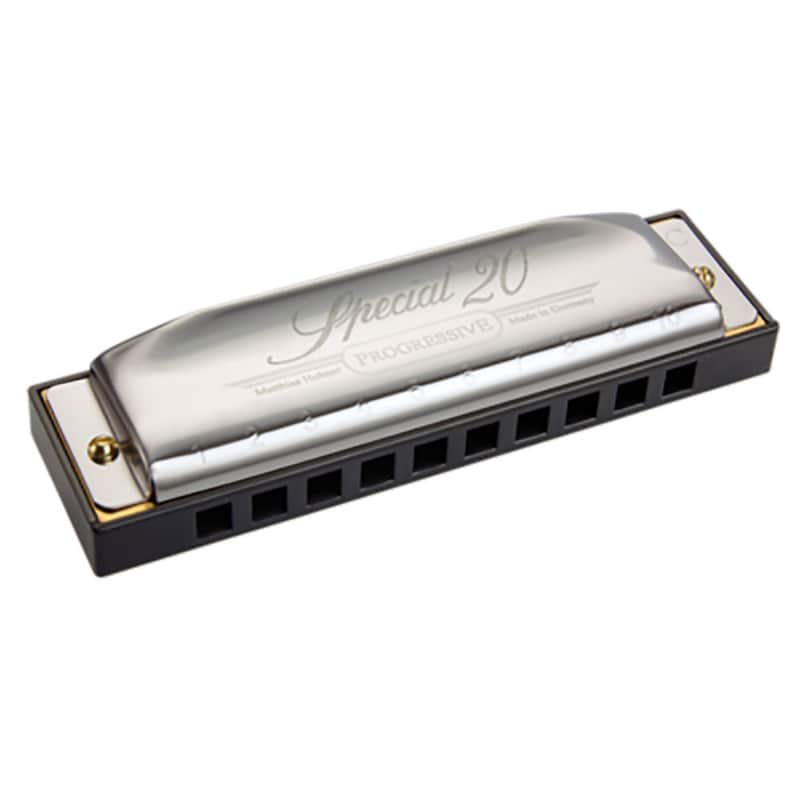 Hohner 560PBX-D Progressive Series 560 Special 20 Harmonica - Key of D image 1