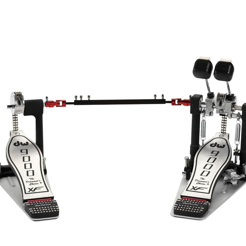 DW 9000 Series Double Bass Drum Pedal with Extended Footboard DWCP9002XF 9002 image 1