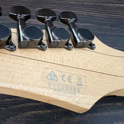 Ibanez Prestige RG2550 Neck Cosmo Black Hardware Made in Japan image 15