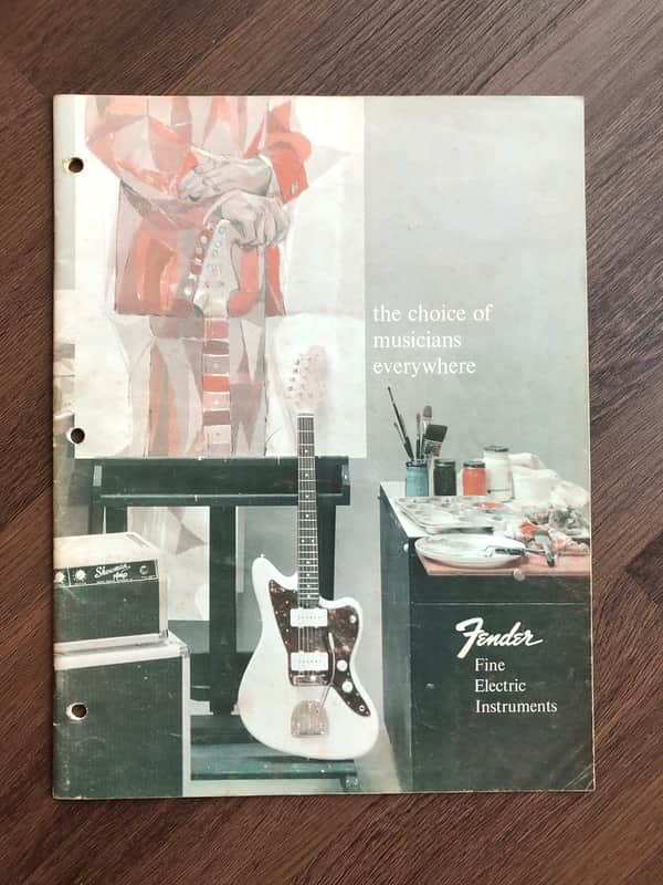 1961 - 1962 Fender Catalog Case Candy Brochure image 1