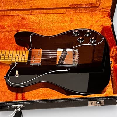 Fender Limited Edition American Vintage II 1977 Telecaster Custom USA Electric Guitar 2023 - Black image 10