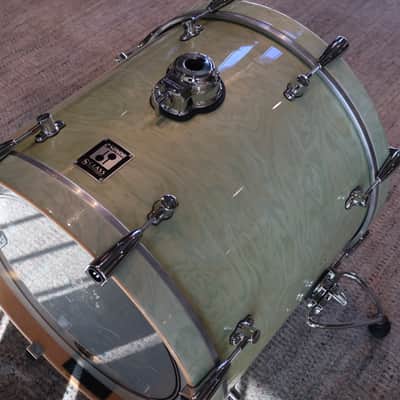 Sonor S Class Pro (Vertical Grain German Made) 2000's - Aqua Green image 2