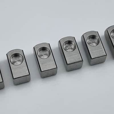 Set of 6 Titanium Alloy String Lock Insert Blocks Fit Floyd Rose From Korea image 3