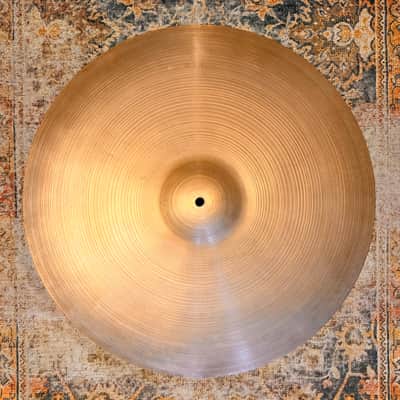 1960s Vintage Zildjian 22” LUSH Light Crash Ride 2754 g Hand Hammered! Versatile! Smooth! image 1