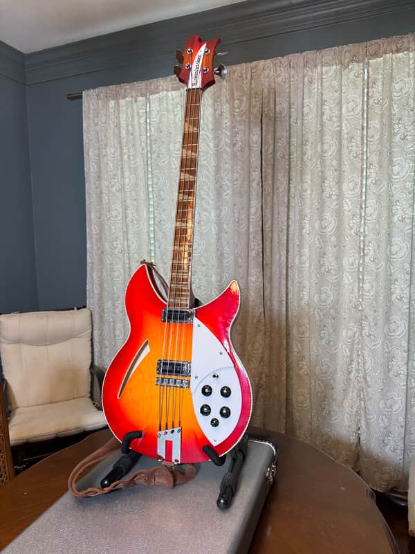 Rickenbacker 4005XC - Amber Fireglo image 1