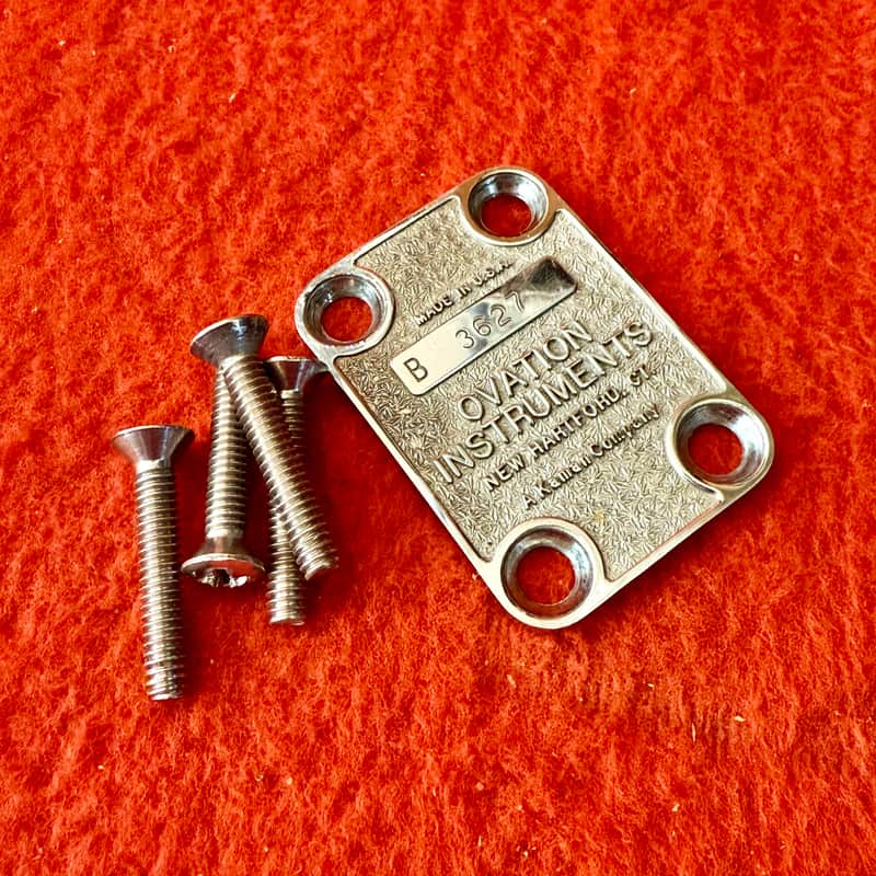 Ovation Magnum Bass neck plate