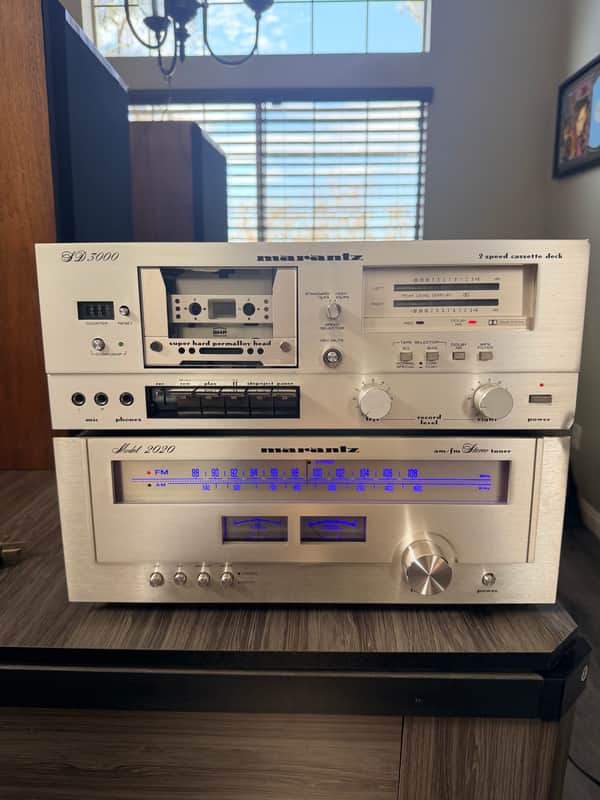 Marantz 2020 1978 - Brushed stainless steel image 1