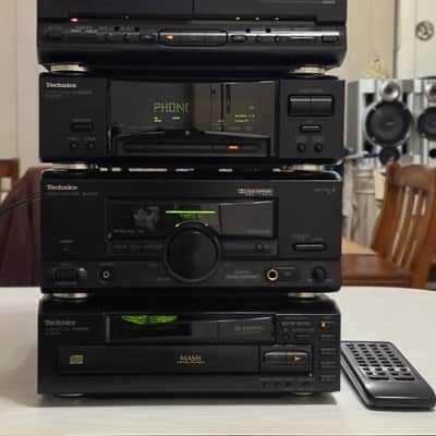 VINTAGE TECHNICS STEREO 4 PIECE COMPONENT SYSTEM UNITS/CD/PHONO/EQ/MADE IN JAPAN image 2