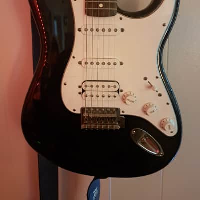 Fender Standard HSS Stratocaster with Maple Fretboard 2006 - 2017 - Black image 1