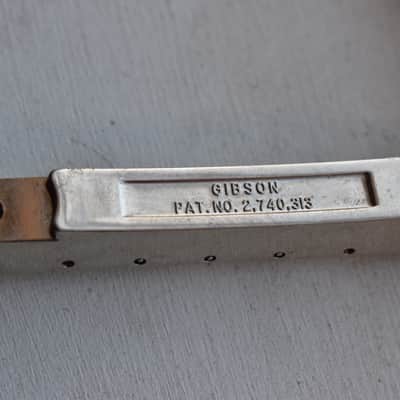 Gibson TUNE-O-MATIC BRIDGE 1960'S-1970'S - CHROME image 4