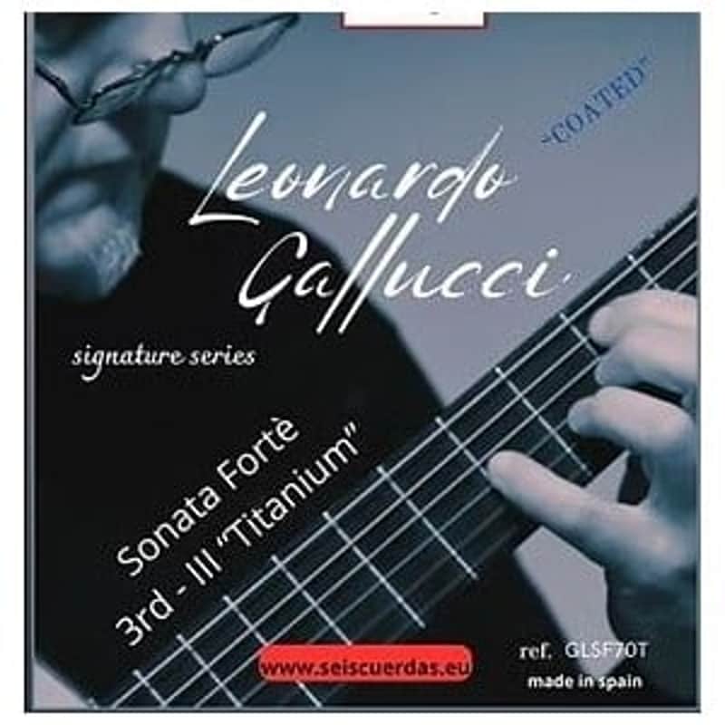 RC STRINGS GLSF70T Signature Leonardo Gallucci Corde per Chitarra Classica image 1