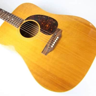 Vintage 1970-1971 Gibson J-50 ADJ Natural Acoustic Guitar 1970s USA image 3