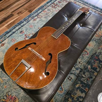 1948 Kay Archtop - K-36 Super Grand Auditorium Acoustic - Mahogany w/Case image 2