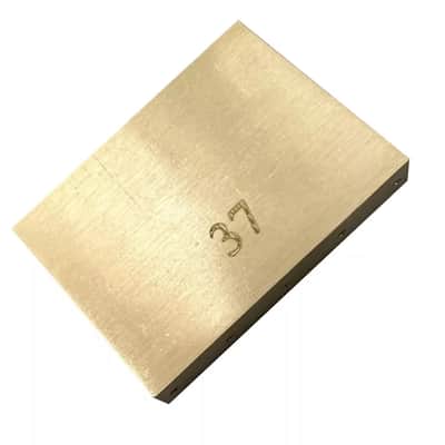 Brass Tremolo System Block – 34mm, 37mm, 42mm Sizes for Electric Guitar Tremolo Bridge image 1