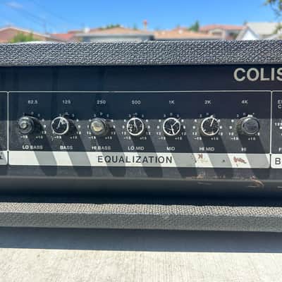 Sunn Coliseum-300 300-Watt Bass Amplifier Head 1980s - Black image 3