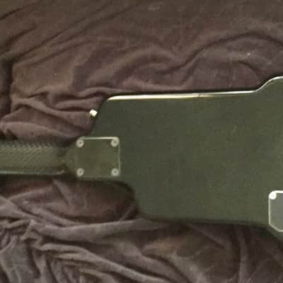 Modulus "Flight 4-SP" headless 4 string bass + custom HSC - extremely rare, 1983, black image 15