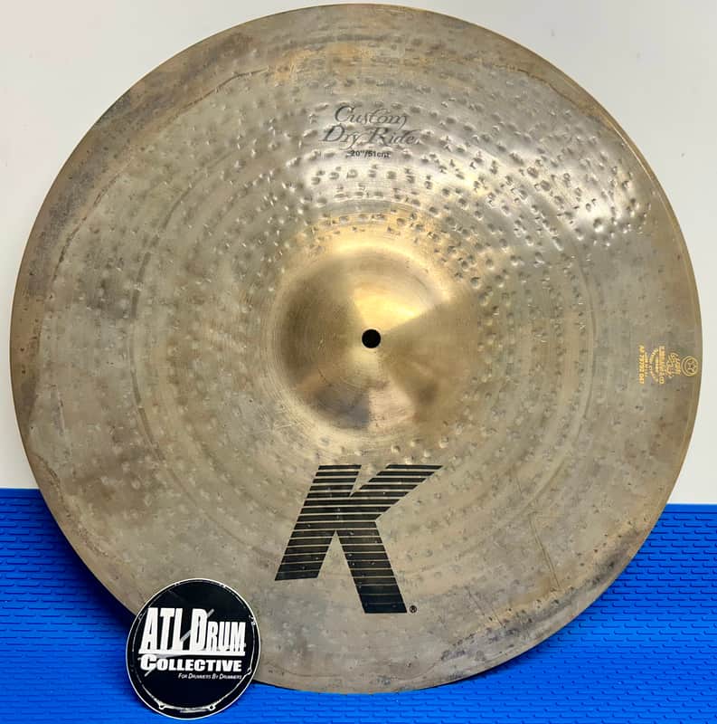 Zildjian 20" K Custom Dry Ride Cymbal 1989 - 2019 - Traditional - NOS - 3028 Grams image 1