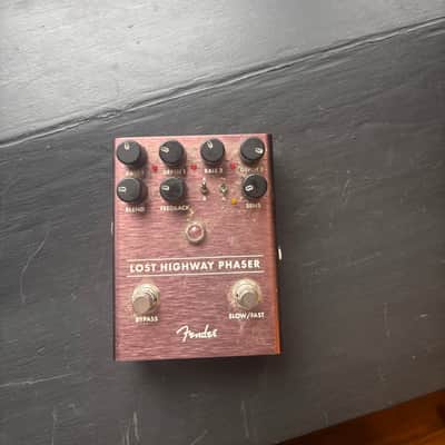 Reverb.com listing, price, conditions, and images for fender-lost-highway-phaser-pedal