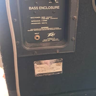 Peavey 210 TX 300 Watt 2x10 bass cab image 2