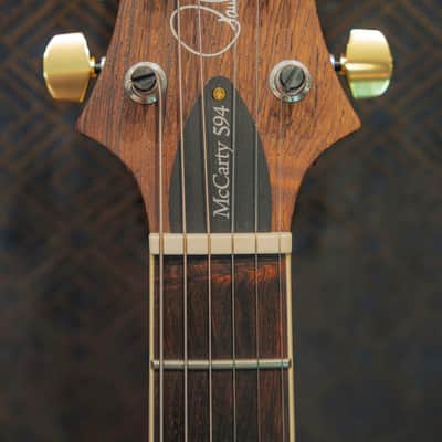 PRS SC594 Wood Library Korina Brazilian Flame Top image 10