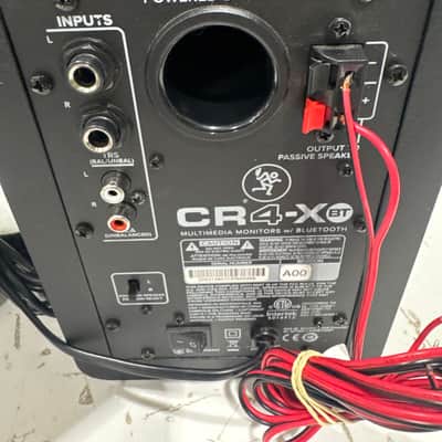 Mackie CR4BT 4" Active Studio Monitors with Bluetooth Connectivity (Pair) 2016 - 2019 - Black image 3