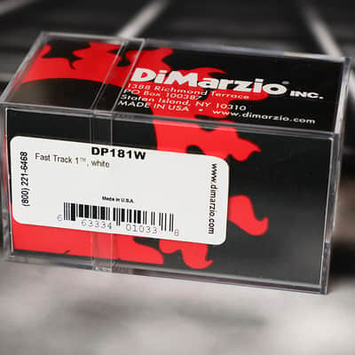 DiMarzio DP181W Fast Track 1 Single Coil Pickup - White image 2