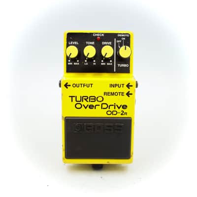Boss OD-2R Turbo Overdrive Made in Taiwan Guitar Effect Pedal BJ15823 image 2