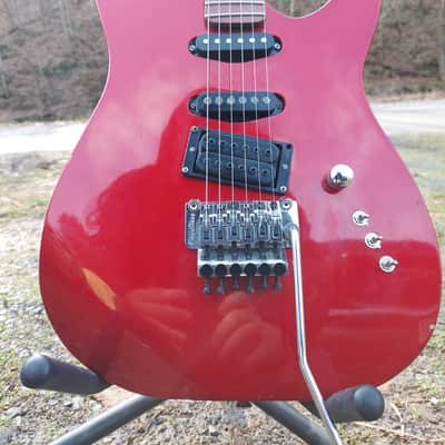 Kramer American Pacer Custom I Purpleheart Fretboard Stainless Steel frets Dimarzio PAF Brass Block image 3