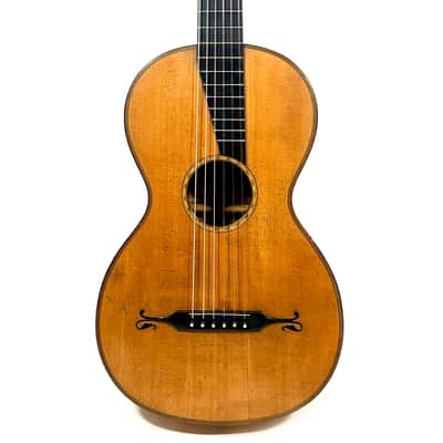 Early Romantic Viennese Guitar (J. G. Stauffer Workshop) 1850's image 11
