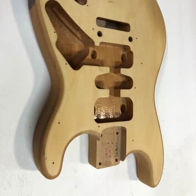 Charvel SoCal 2011 natural Guitar body, unpainted MIM image 1